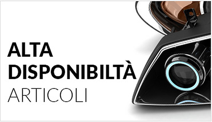 Alta disponibilit&agrave; articoli